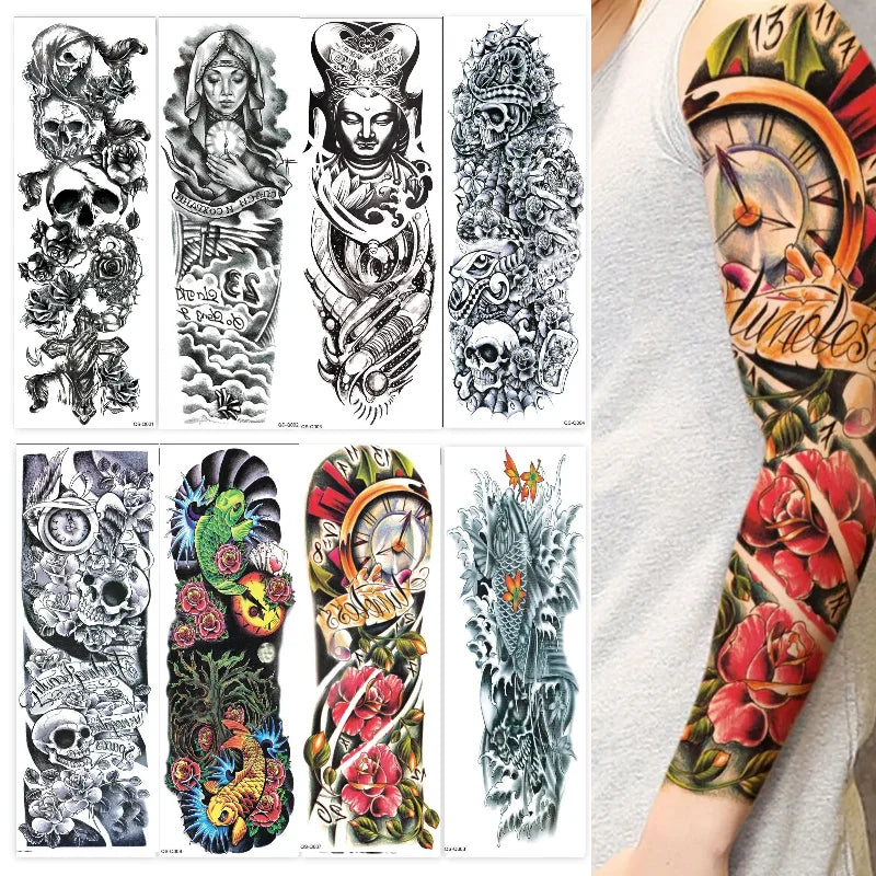 TATUAJES TEMPORALES X2 UND NAT (CARRITO)