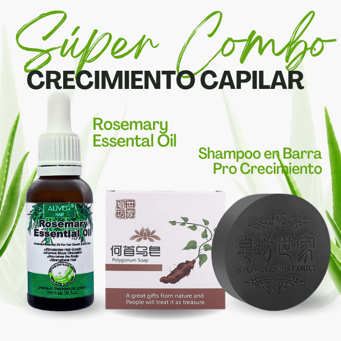 COMBO CRECIMIENTO ROSEMARY + SHAMPOO X1 COMBO XPA1 (CARRITO)