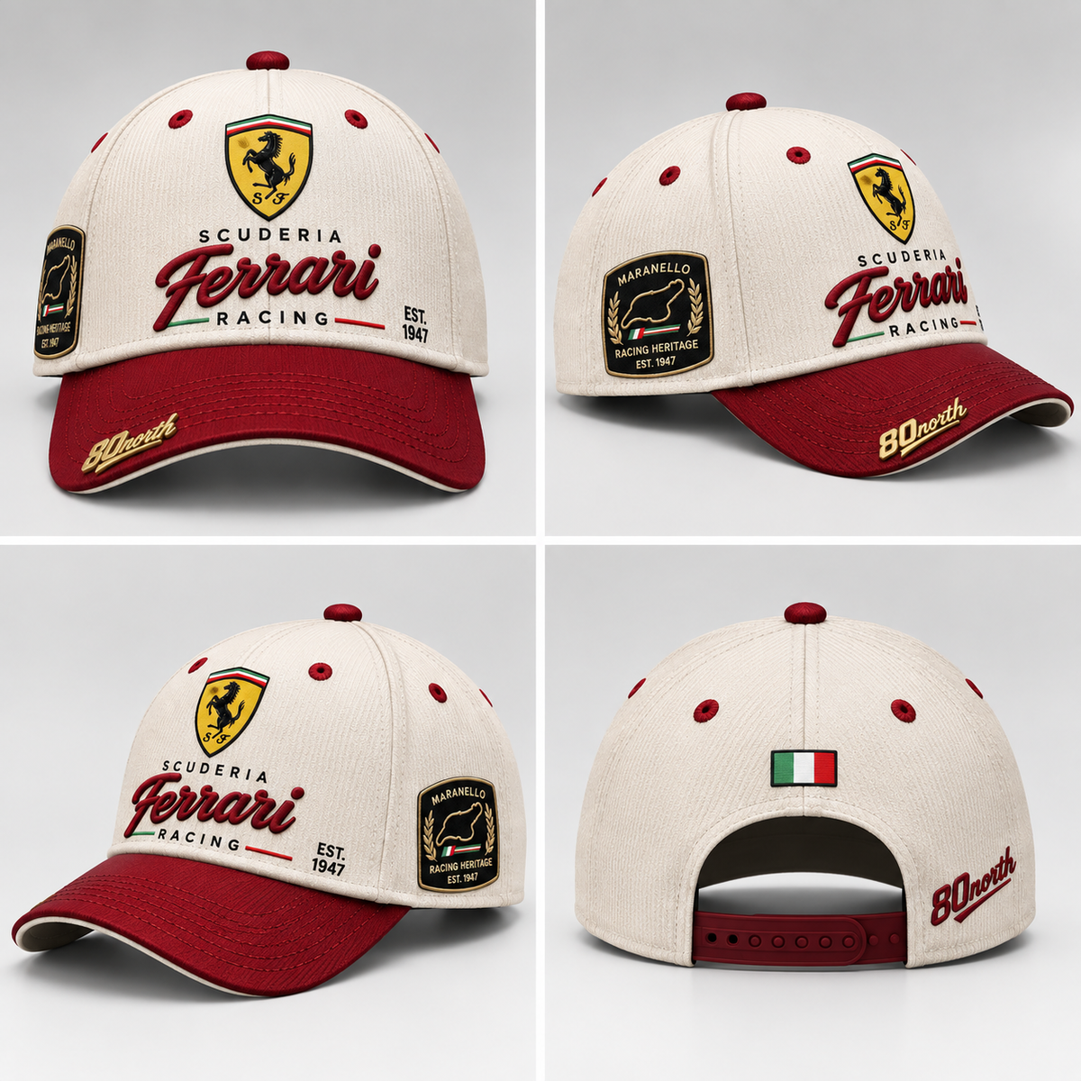 GORRA ROJA FERRARI RACING